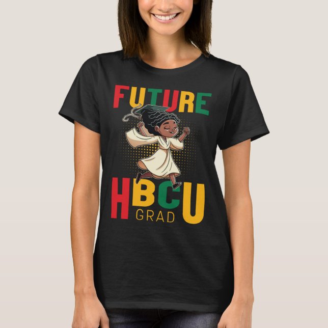 Camiseta Future HBCU Grad History Black College Youth Kids  (Anverso)