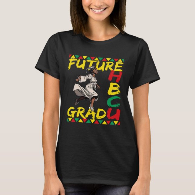 Camiseta Future HBCU Grad History Black College Youth Kids  (Anverso)