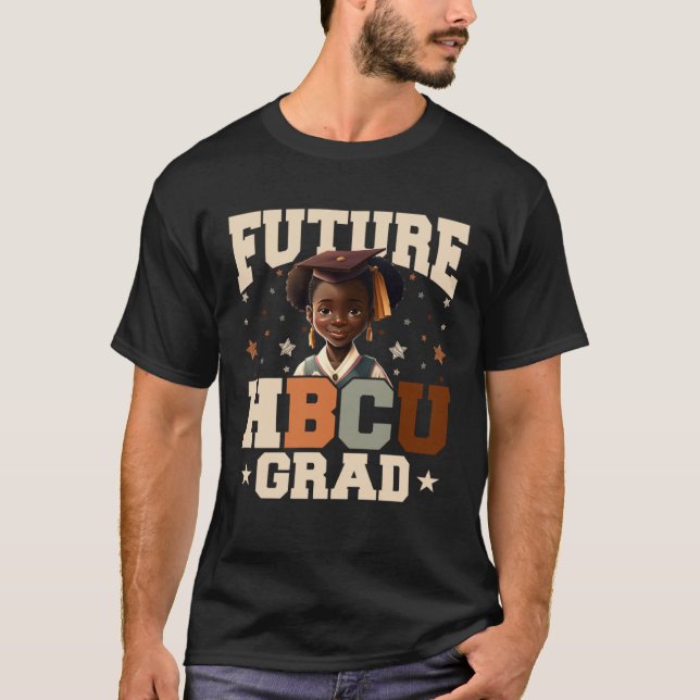 Camiseta Future HBCU Grad History Black College Youth Kids  (Anverso)