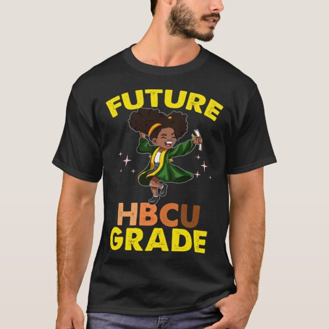 Camiseta Future HBCU Grad History Black College Youth Kids  (Anverso)