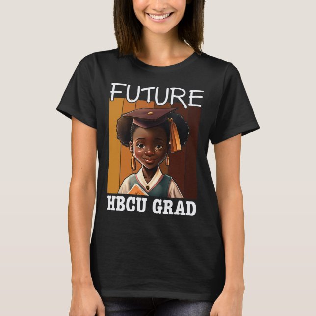 Camiseta Future HBCU Grad History Black College Youth Kids  (Anverso)