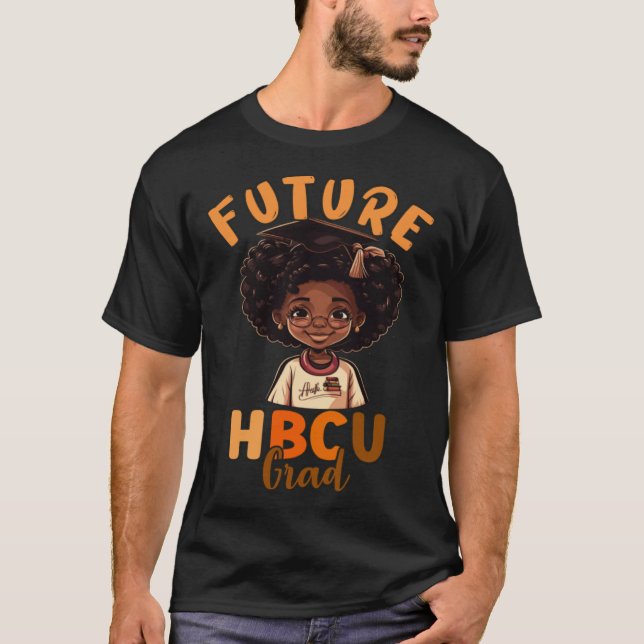 Camiseta Future HBCU Graduate Afro Black College Graduation (Anverso)