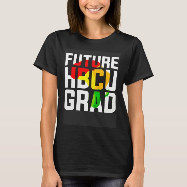 Camiseta Future Hbcu Graduate Afro Black Girls College Grad (Anverso)