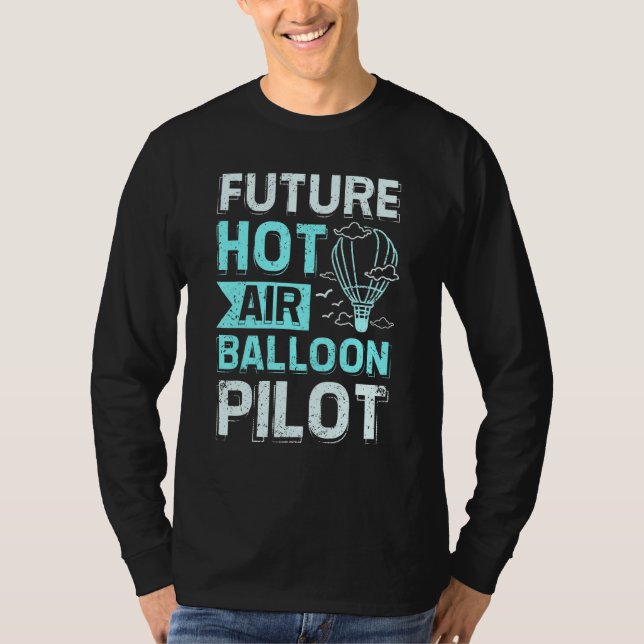 Camiseta Future Hot Air Balloon (Anverso)