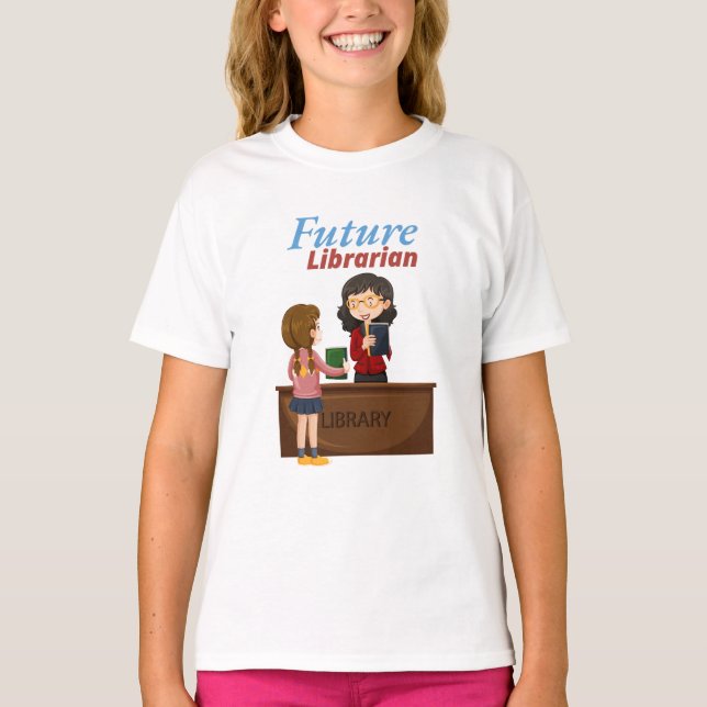 Camiseta Future Librarian (Anverso)