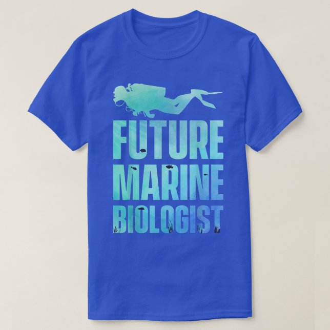 Camiseta Future Marine Biologist Biology Ocean Science Stud (Diseño del anverso)