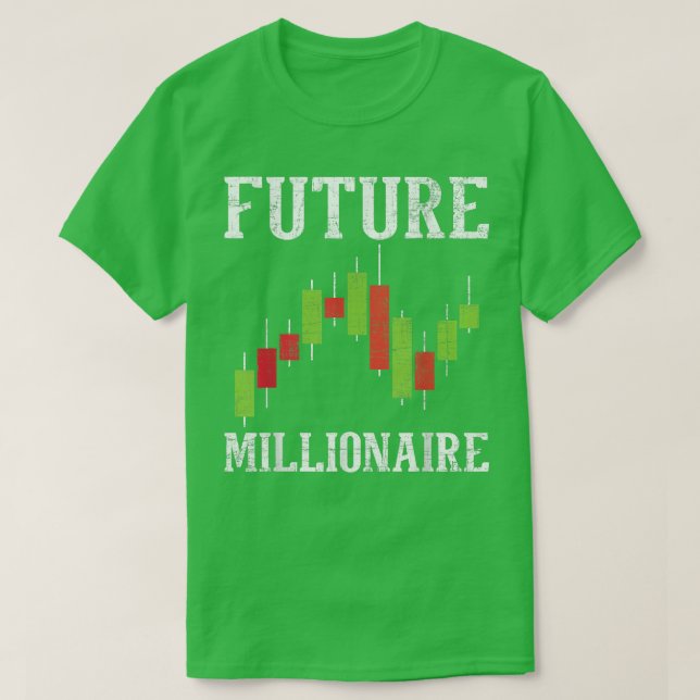 Camiseta Future MillionaireStock Echange Day Trader Day Tra (Diseño del anverso)