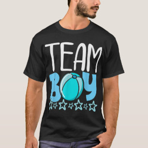 Camiseta Future Mom Dad Baby Invitación Team Boy Gender R