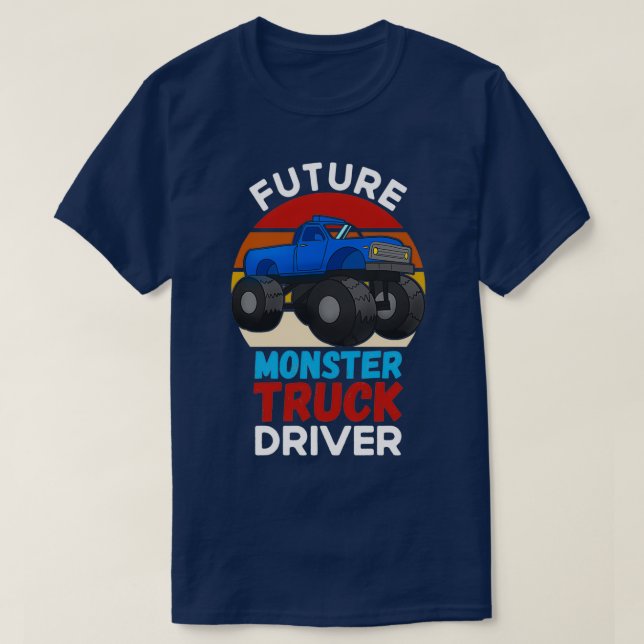 Camiseta Future Monster Truck Driver 6 (Diseño del anverso)