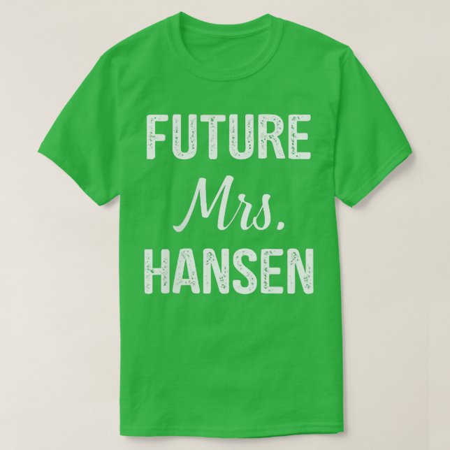 Camiseta Future Mrs (Diseño del anverso)