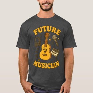 Camiseta Future Musician Musical Inspiration Young Music Lo