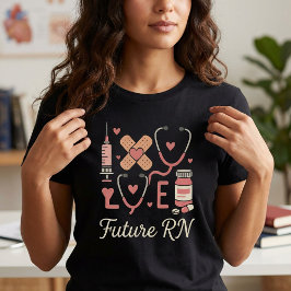 Camiseta Future Registered Nurse Cute Nursing Student Gift
