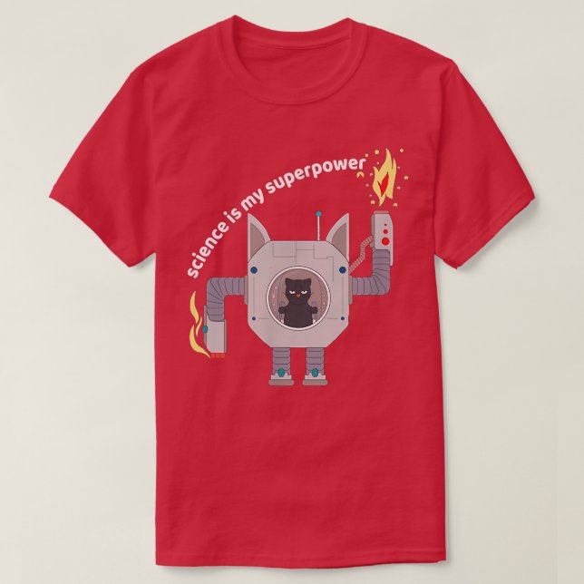 Camiseta Future Robotics Engineer Shirt Rocket Science Retr (Diseño del anverso)