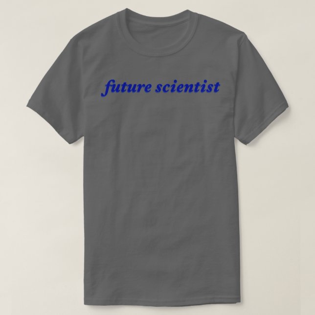Camiseta future scientist 2 (Diseño del anverso)