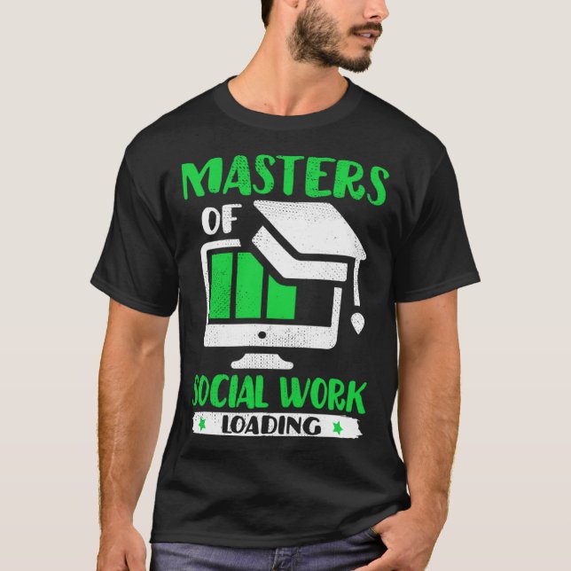 Camiseta Future Social Worker Masters Of Social Work MSW Gr (Anverso)