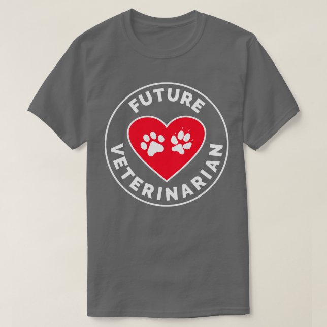 Camiseta Future Veterinarian3 (Diseño del anverso)