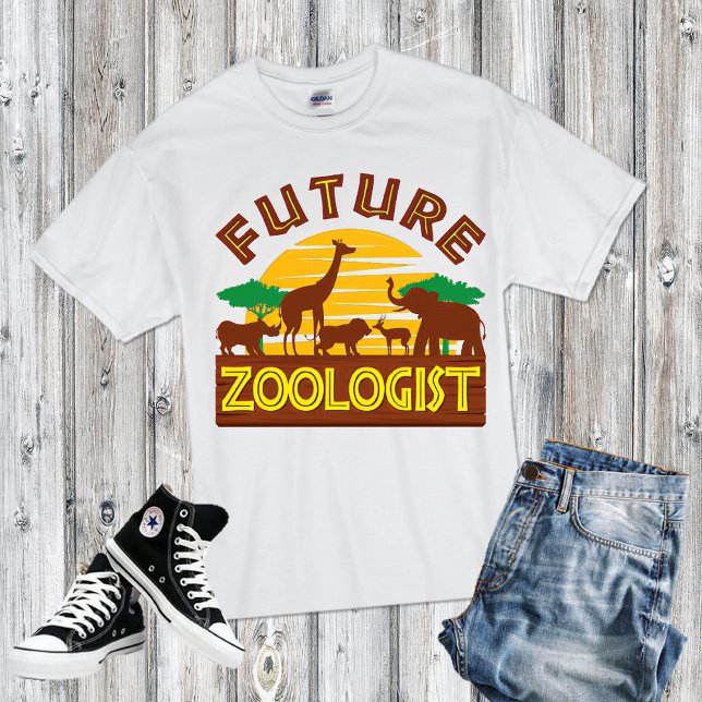 Camiseta Future Zoologist Zoo Animals Wildlife Biologist (Subido por el creador)
