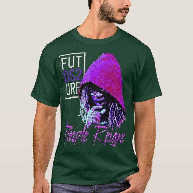 Camiseta Futurehe Purple Reignour family (Anverso)