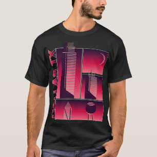 Camiseta Futurista Dallas Texas TShirt