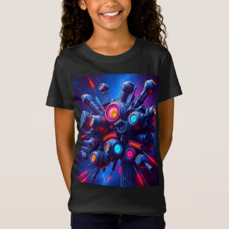 Camiseta Futurista de Chicas de Tech Orb
