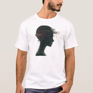 Camiseta Futurista Visionaria Cibernetica