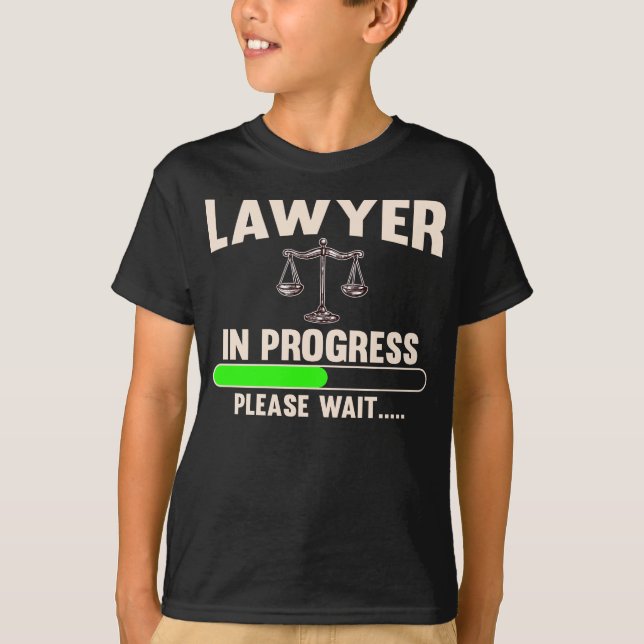 Camiseta Futuro abogado estudiantil (Anverso)