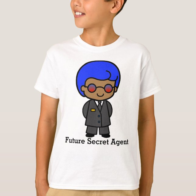 Camiseta Futuro agente secreto (Anverso)