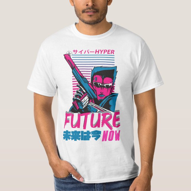 CAMISETA FUTURO AHORA (Anverso)