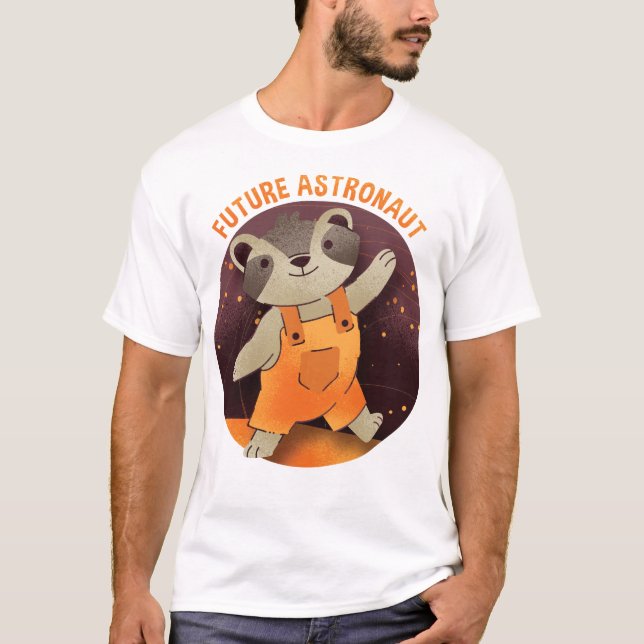 Camiseta Futuro astronauta (Anverso)