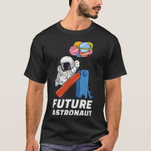 Camiseta Futuro astronauta con planetas