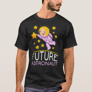 Camiseta Futuro Astronauta Con Planetas Diseño Regalo Para