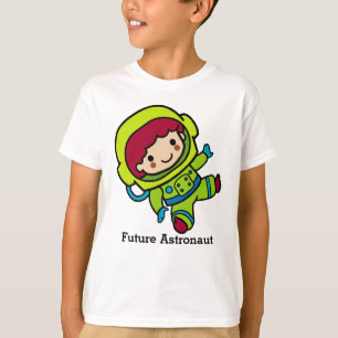 Camiseta Futuro astronauta en el espacio espacial