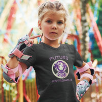 Futuro astronauta STEM Chica potencia espacio de C