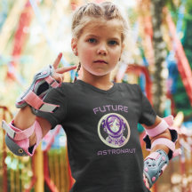 Futuro astronauta STEM Chica potencia espacio de C