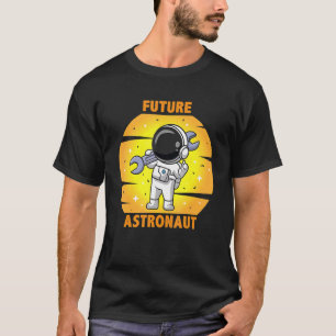 Camiseta Futuro Astronauta Viajero Galaxia Planetas Espacio
