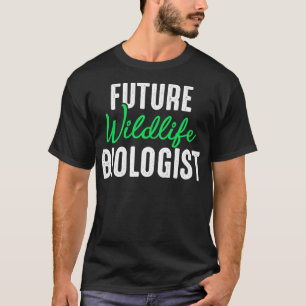 Camiseta Futuro biólogo de vida silvestre Guerrero Conserva