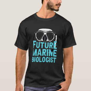 Camiseta Futuro biólogo marino de la biología marina Scuba 