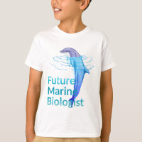 Futuro biólogo marino delfín oceánico