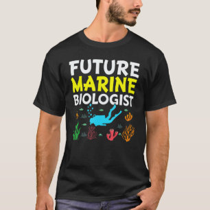 Camiseta Futuro Biólogo Marino Estudiante de Biología de la