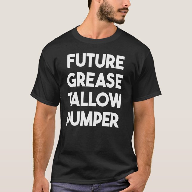 Camiseta Futuro Bombeo de Grasa (Anverso)
