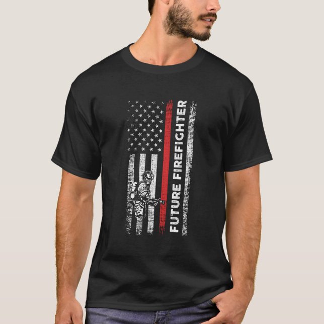 Camiseta Futuro bombero (Anverso)