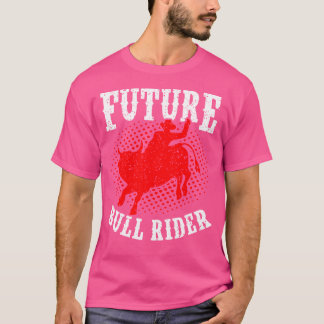 Camiseta Futuro Bull Riding Rodeo Mecánico