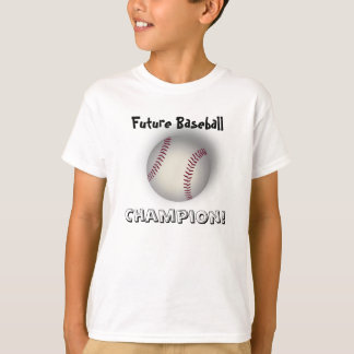 Camiseta ¡Futuro Campeón de Béisbol!