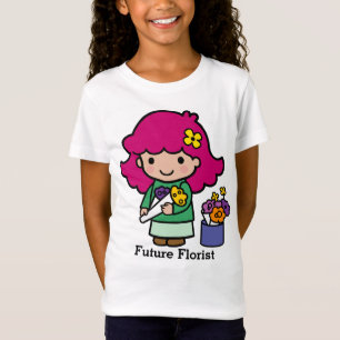 Camiseta Futuro Chica florista con flores
