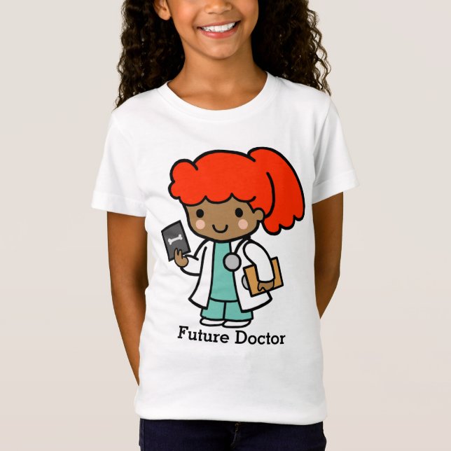Camiseta Futuro Chica Médica con Xray (Anverso)