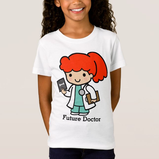 Camiseta Futuro Chica Médica con Xray (Anverso)