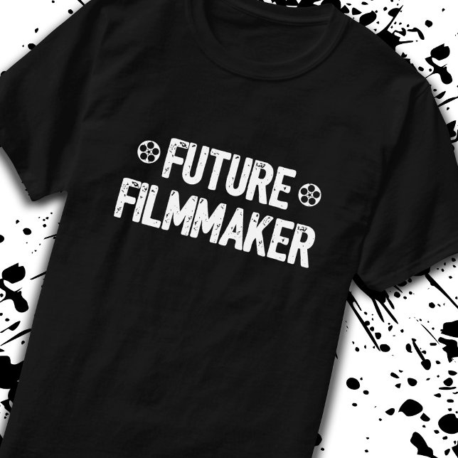 Camiseta Futuro cineasta director de cine Indie (Subido por el creador)