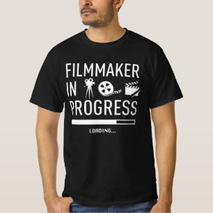 Camiseta Futuro cineasta en progreso - Estudiante de cine
