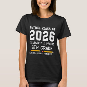Camiseta Futuro Cl De 2026 Sobreviví Ped Graduación 8vo Gra