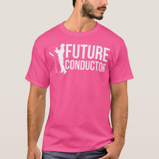 Camiseta Futuro Conductor Con Batería Para Músico En Música